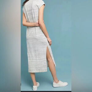 Cloth & Stone Anthropologie Melange T  shirt maxi dress Sz L